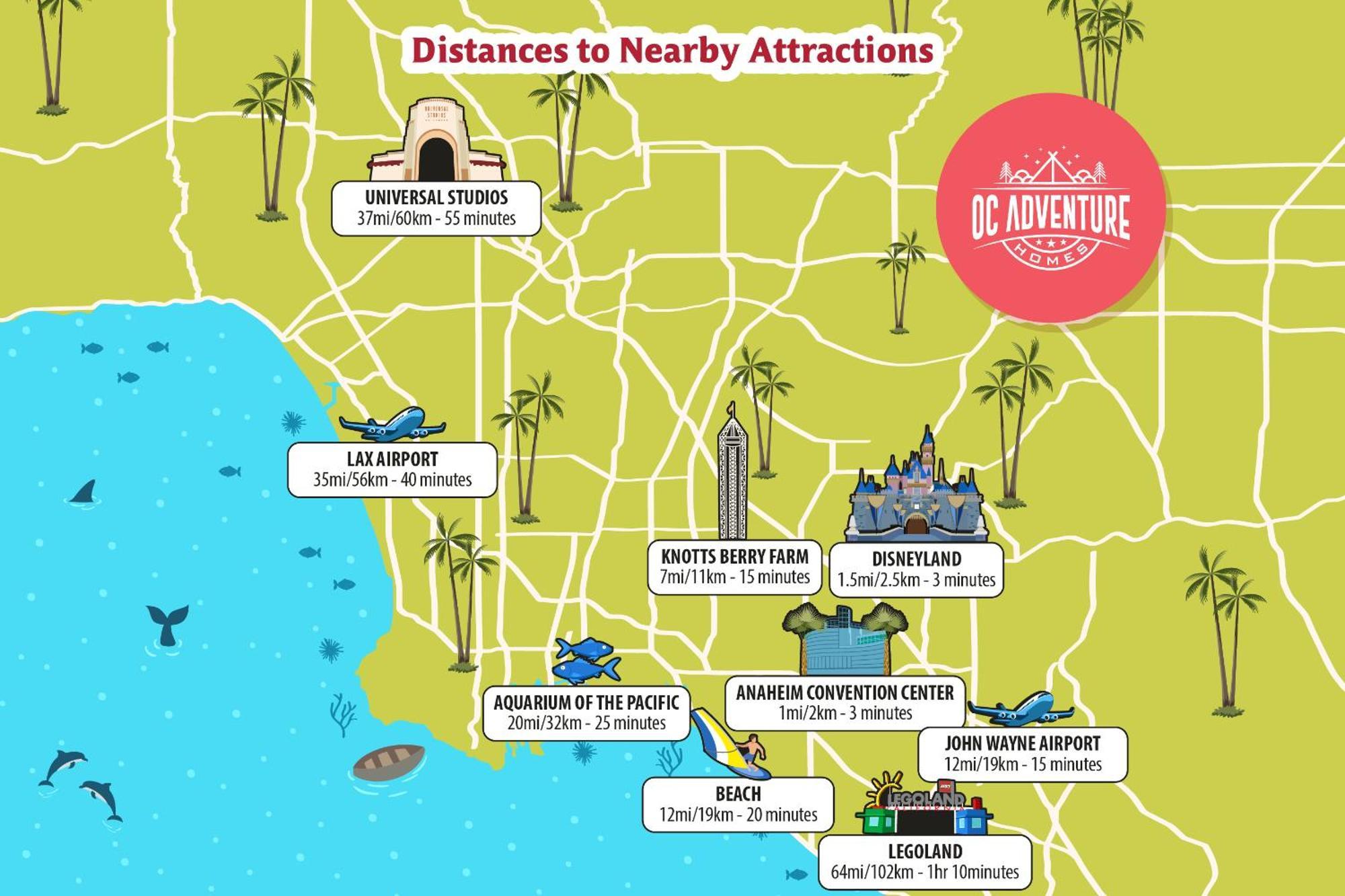 The Disneyland Dream: Arcade, Theater, Play, Golf+ Garden Grove Eksteriør bilde